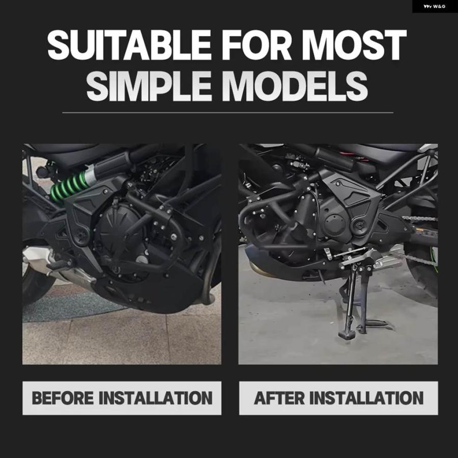 並行輸入品VERSYS 650 2023-2025 バイク センター スタンド パーキング