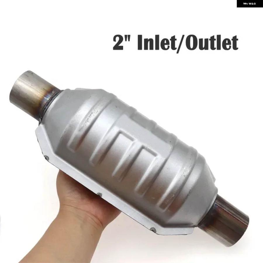 スズキソリオの触媒コンバータ 並行輸入品2インチ EURO 1 触媒コンバーター 高フロー ステンレス
