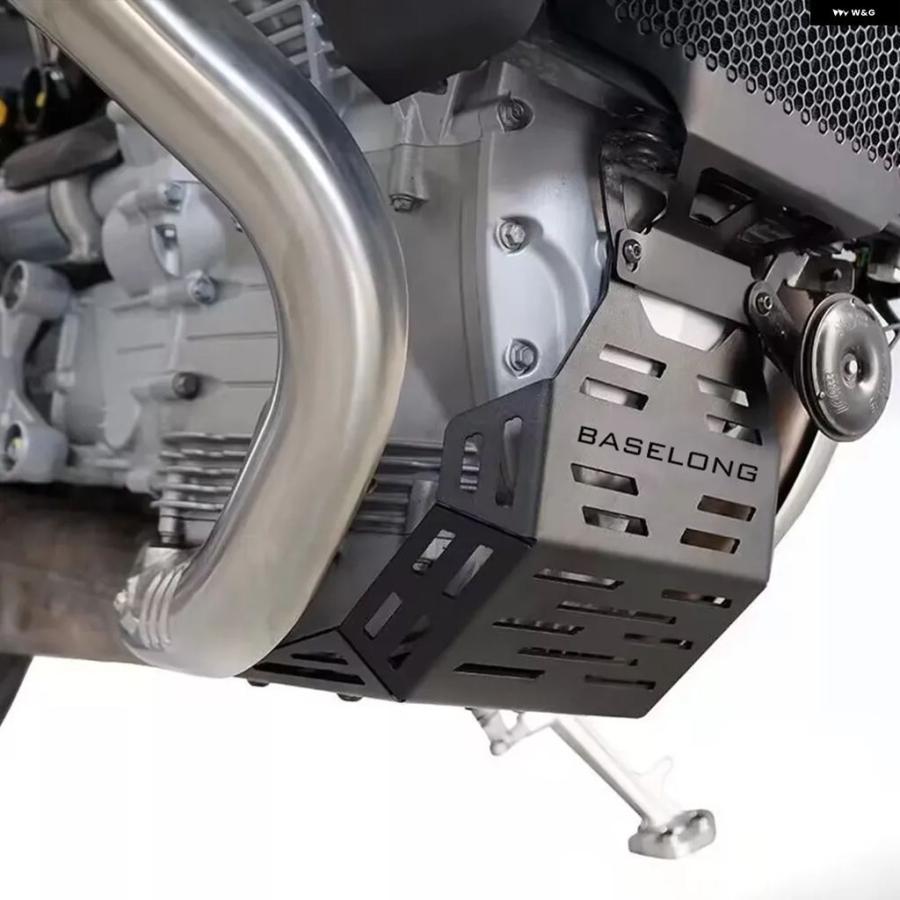 ブランド登録なし - 並行輸入品 MOTO GUZZI V100 MANDELLO 2022 - 2025 発動機 取りまかなう MOTO GUZZI V100 S スキッド本塁 バッシュ ひな型 かばい立て
