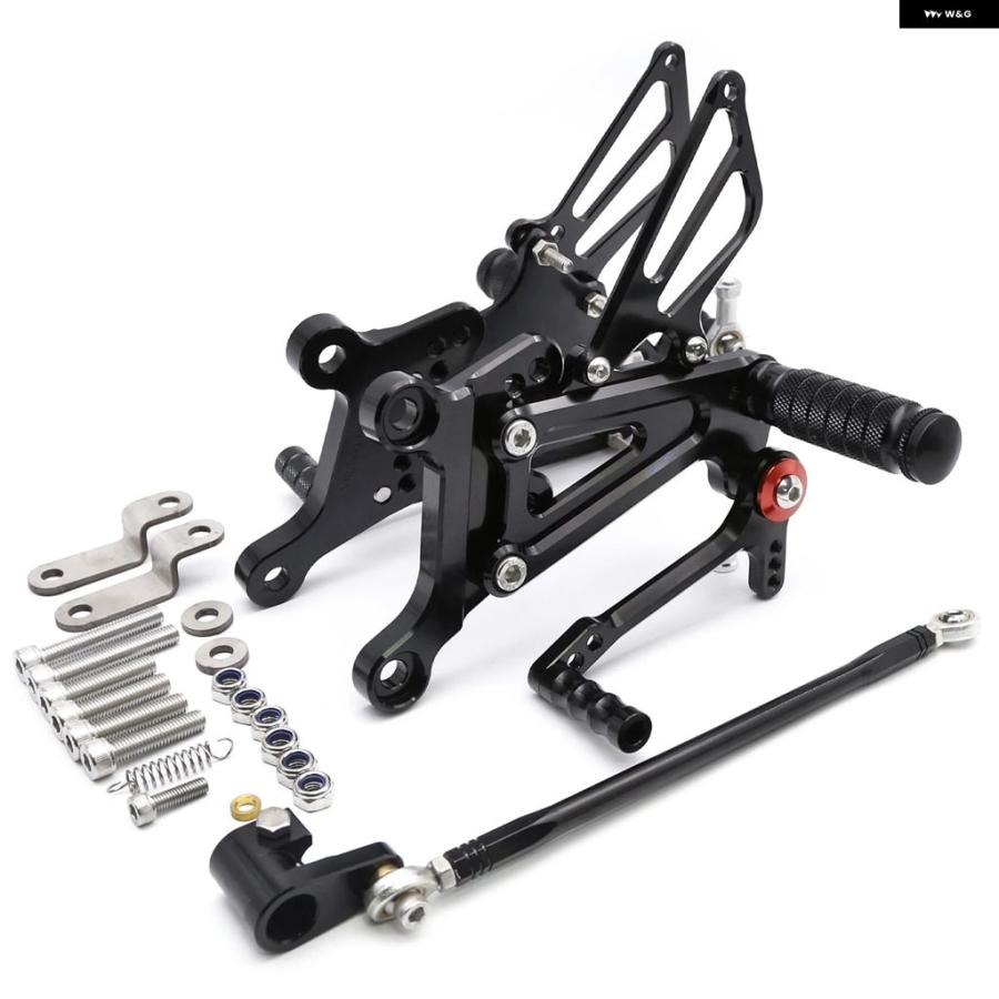 ブランド登録なし - 並行輸入品 アプリリア RS125 2T 1995-2010 自動二輪車 後押し仕かける フットレスト 自動二輪車 フットレスト フット うつり変わり 歯車 生き胆 ペグ ペダル