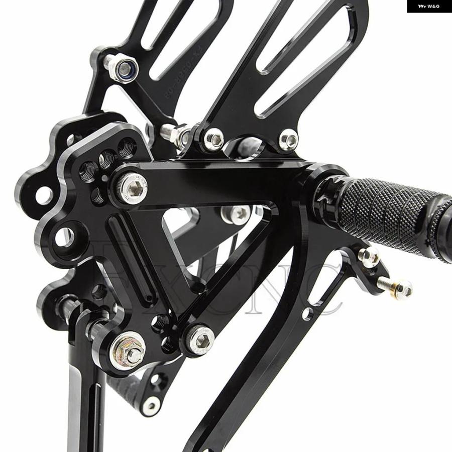 ブランド登録なし - 並行輸入品 カワサキ ZX9R ZX9R 1999-2003 2000 - 02 自動二輪車 後押し仕かける フットペグ ペダル フットレスト