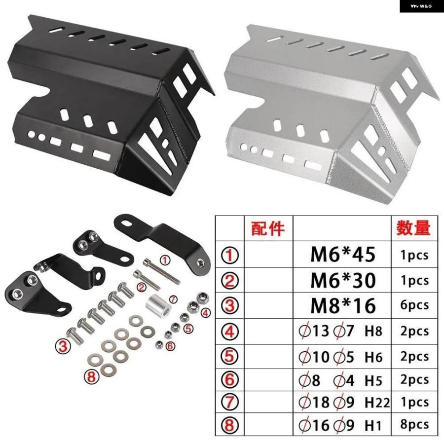 ブランド登録なし - 並行輸入品 ホンダ CB NX400 NX500 2024-2025-2026 自動二輪車 スキッド本塁 発動機 かばい立て シャーシアンダーカバー