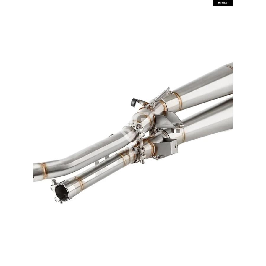 ブランド登録なし - 並行輸入品 トライアンフ スクランブラー 1200 2019 2020 スクランブラー1200 逃げ失せる スリップオン 自動二輪車 エキゾースト えり巻き 配管 繋がり 配管 シ