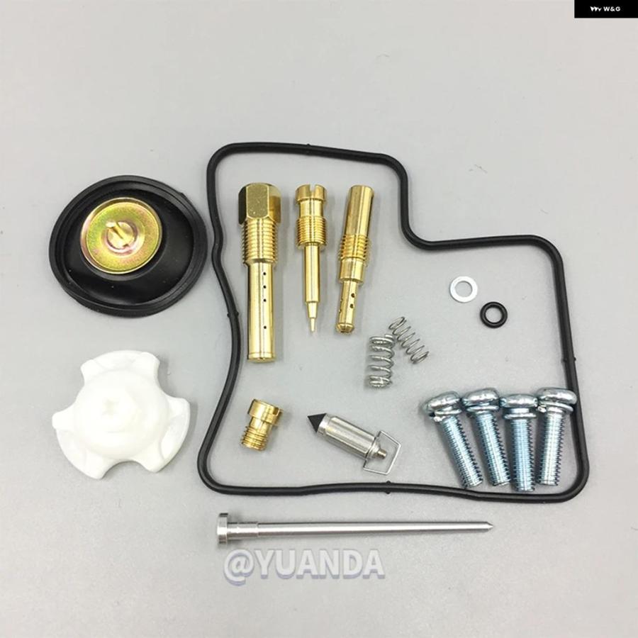 ブランド登録なし - 並行輸入品 ホンダ 1994〜2003 スティード OW VLX400 VLX 400 キャブレター リペアキット ノズル 腹積もりジャー ダイヤフラム