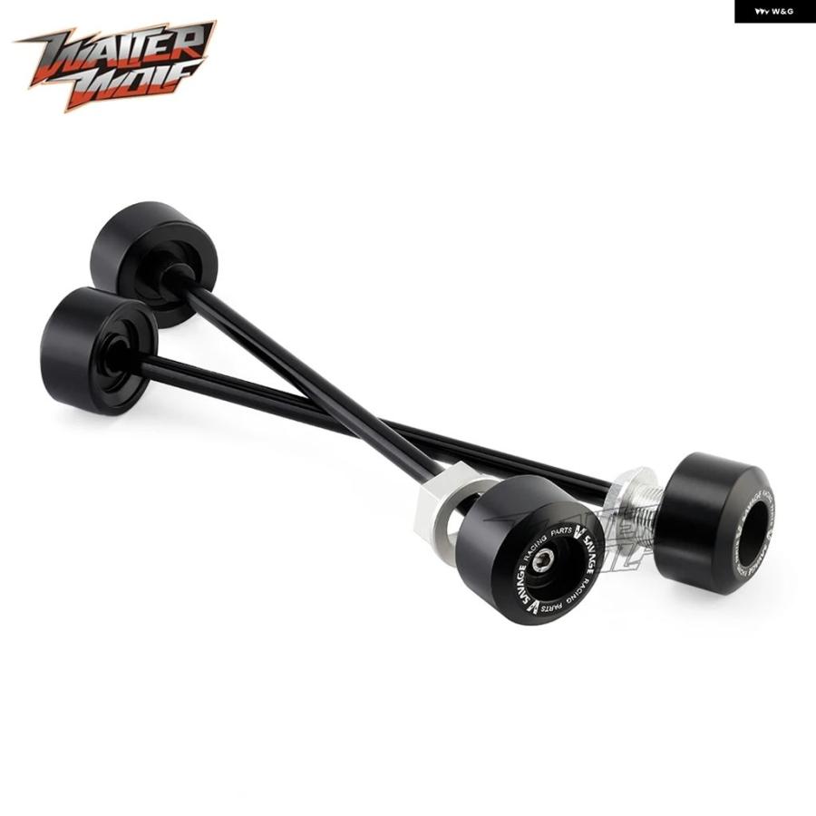 ブランド登録なし - 並行輸入品 自動二輪車 690 百貨店モト DUKE/R エンデューロ SMC R 690DUKE 銀輪 アクスル スピンドル 律動的な調子腕 スライダー かばい立て 衝突 労働者階級