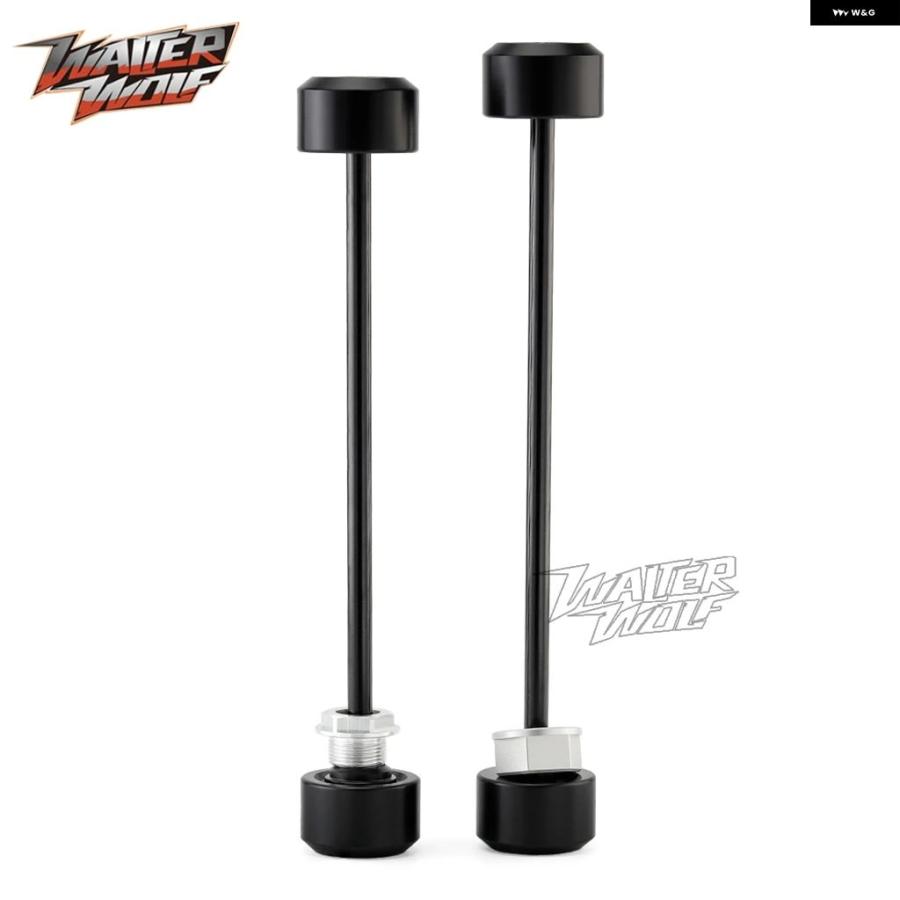ブランド登録なし - 並行輸入品 自動二輪車 690 百貨店モト DUKE/R エンデューロ SMC R 690DUKE 銀輪 アクスル スピンドル 律動的な調子腕 スライダー かばい立て 衝突 労働者階級