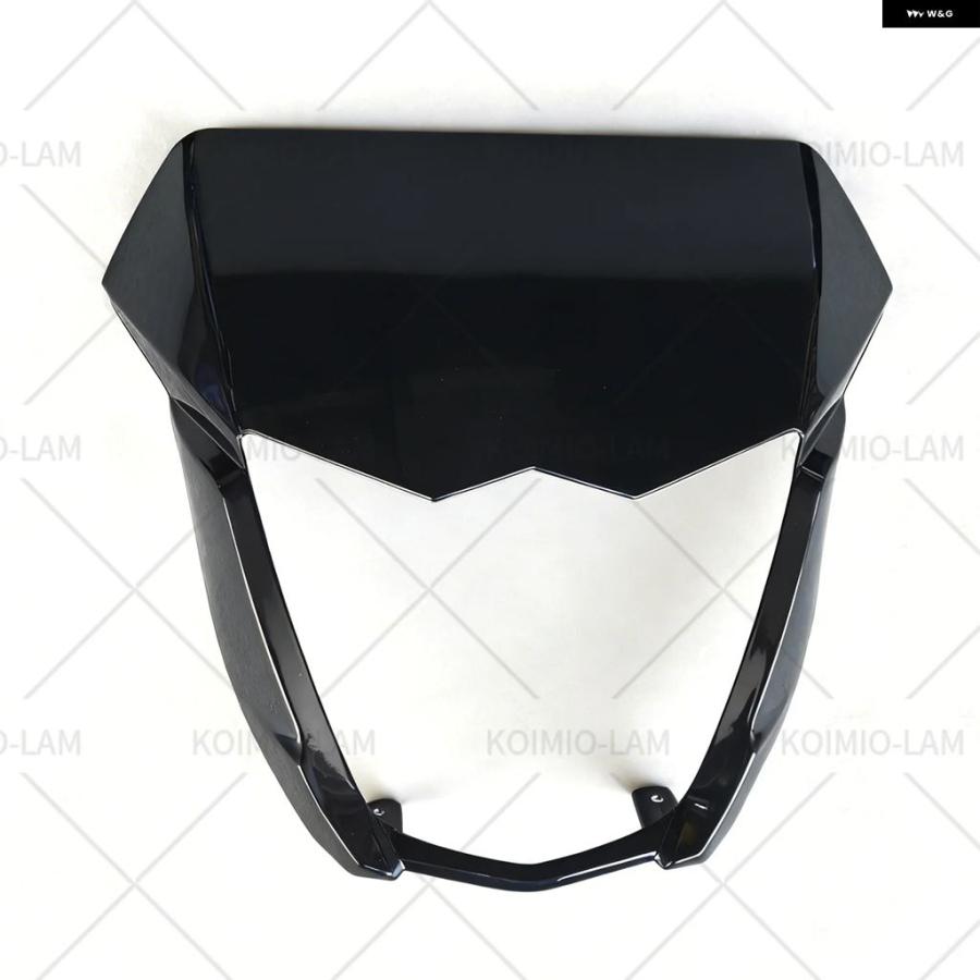 ブランド登録なし - 並行輸入品 ヤマハ XT660X 2007 - 2014 XTX660 XT 660 X 向こう正面 前照灯 アッパー フェアリング カウルノーズ