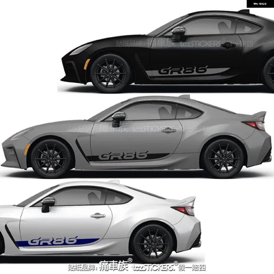 並行輸入品 トヨタ GR86 BRZ FRS 車体 装飾 カービニール ステッカー
