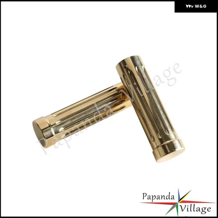 オートバイ バイク 1インチ 25MM 真鍮ハンド グリップ 10MM マウント