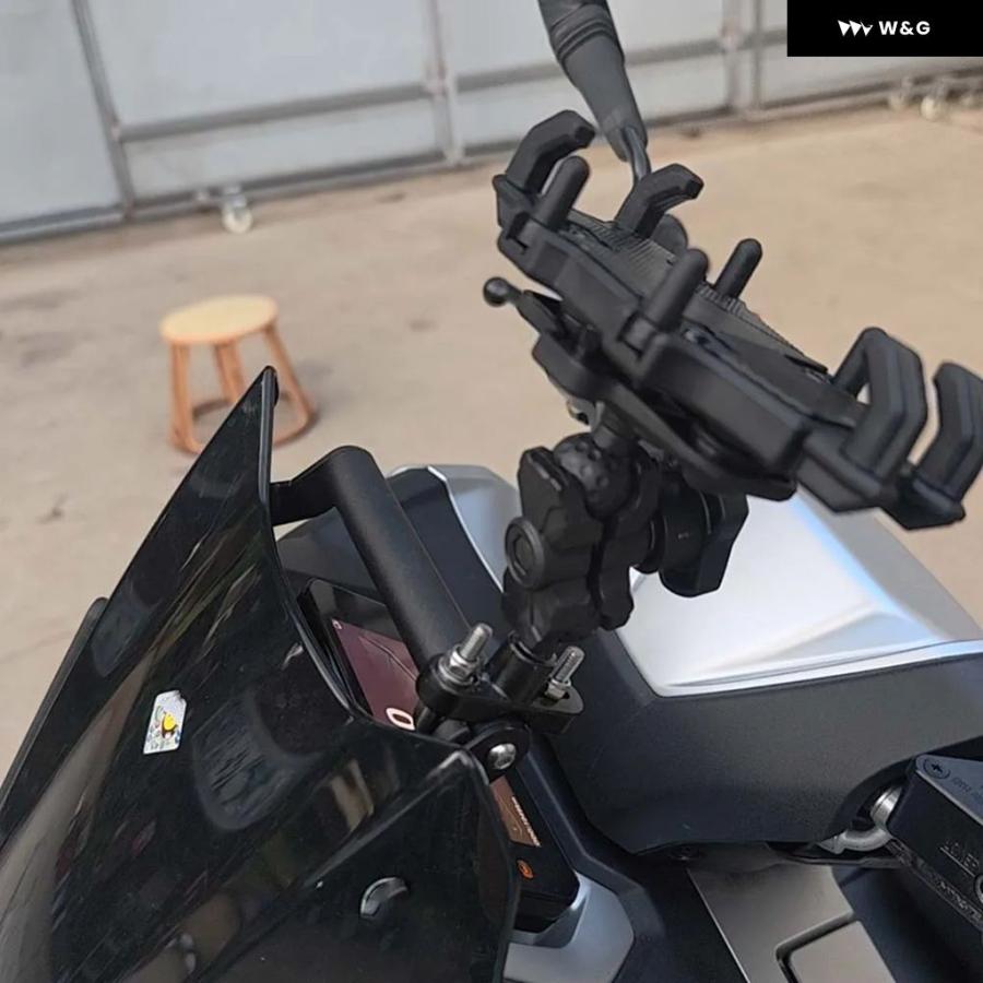 並行輸入品CFMOTO 150SC 150 SC SC150 2024 2025 オートバイ バイク アクセサリー 携帯電話 スタンド ホルダー サポート GPSナビゲーション ブラケットの画像