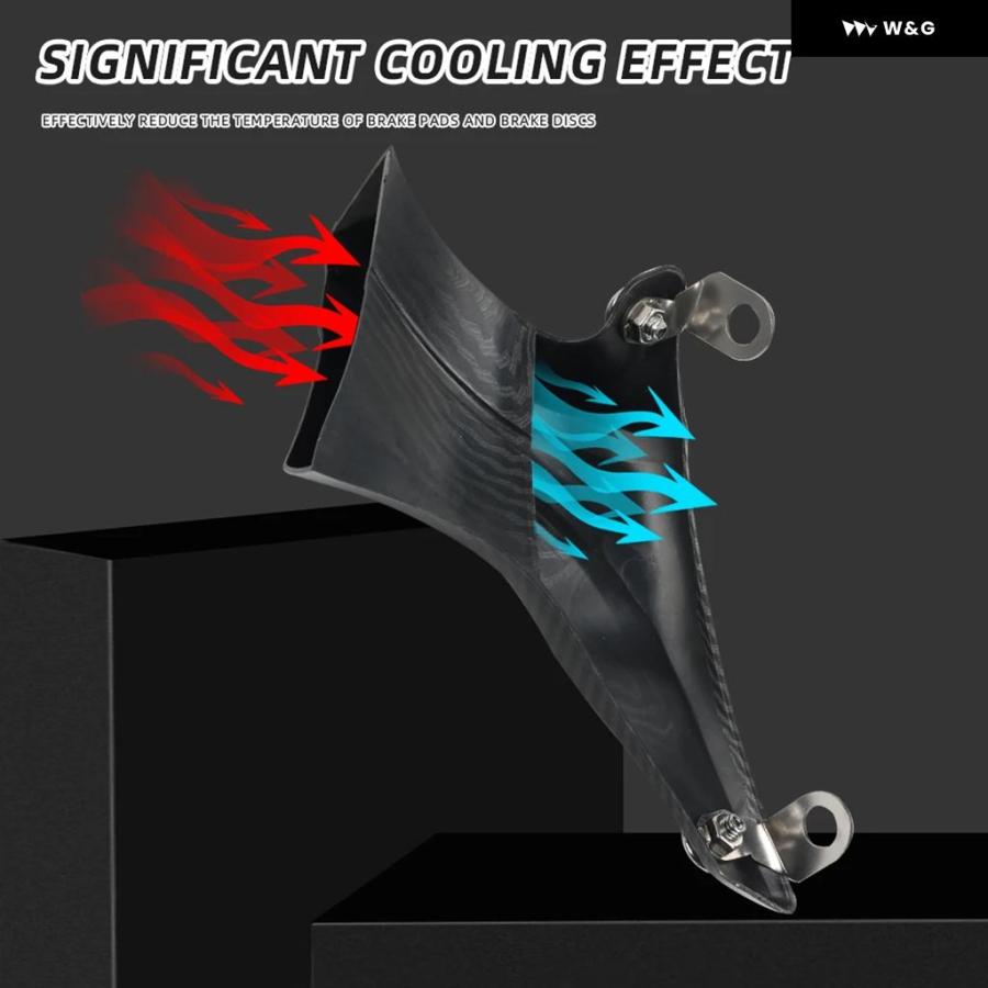 並行輸入品スズキ GSX X- X-R GSXR 1300 2008 + オートバイ バイク アクセサリー ブレーキ キャリパー エア冷却ダクト 取り付けキット ガードの画像
