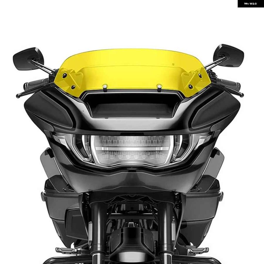 ハーレーダビットソン　ロードグライド　シールド 並行輸入品オートバイ バイク 8インチ ウィンドシールド ハーレー CVO