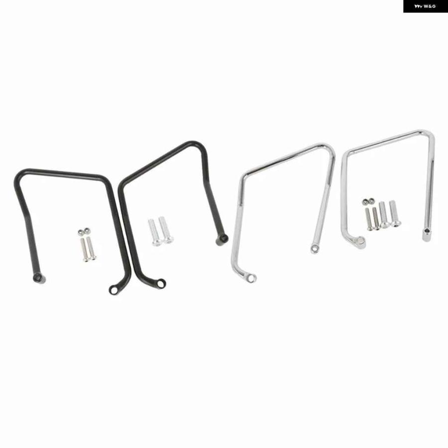 ブランド登録なし - 並行輸入品自動二輪車 自動二輪車 サドル御徒面子 サドル御徒面子 受け支える 鉤括弧 ハーレー 運動競技はやりっ子 1200 2004-2014-16 クローム 黒いこと