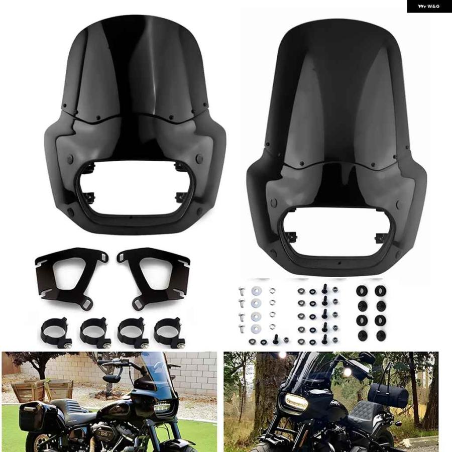並行輸入品オートバイ バイク フロントガラス ファットボブ フェア