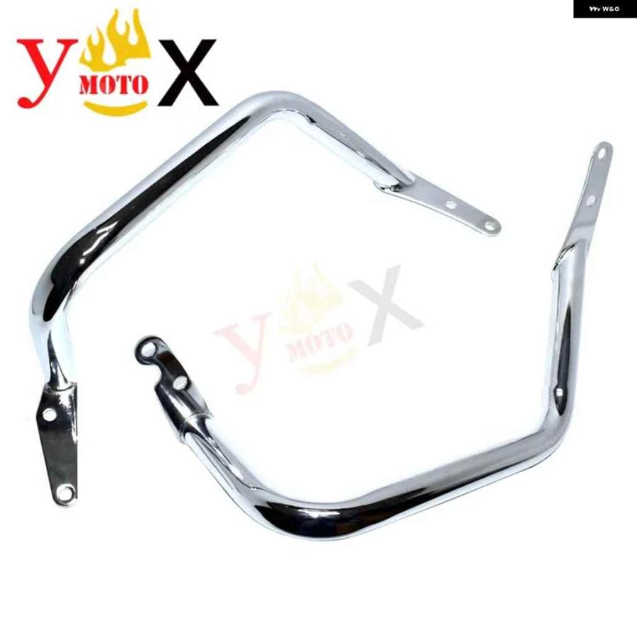 ブランド登録なし - 並行輸入品XVS 1100 自動二輪車 自動二輪車 発動機 かばい立て 緩衝装置 ひな型 バンパー 衝突 赤ちょうちん プロテクター ヤマハ VSTAR Vはやりっ子1100 XVS110