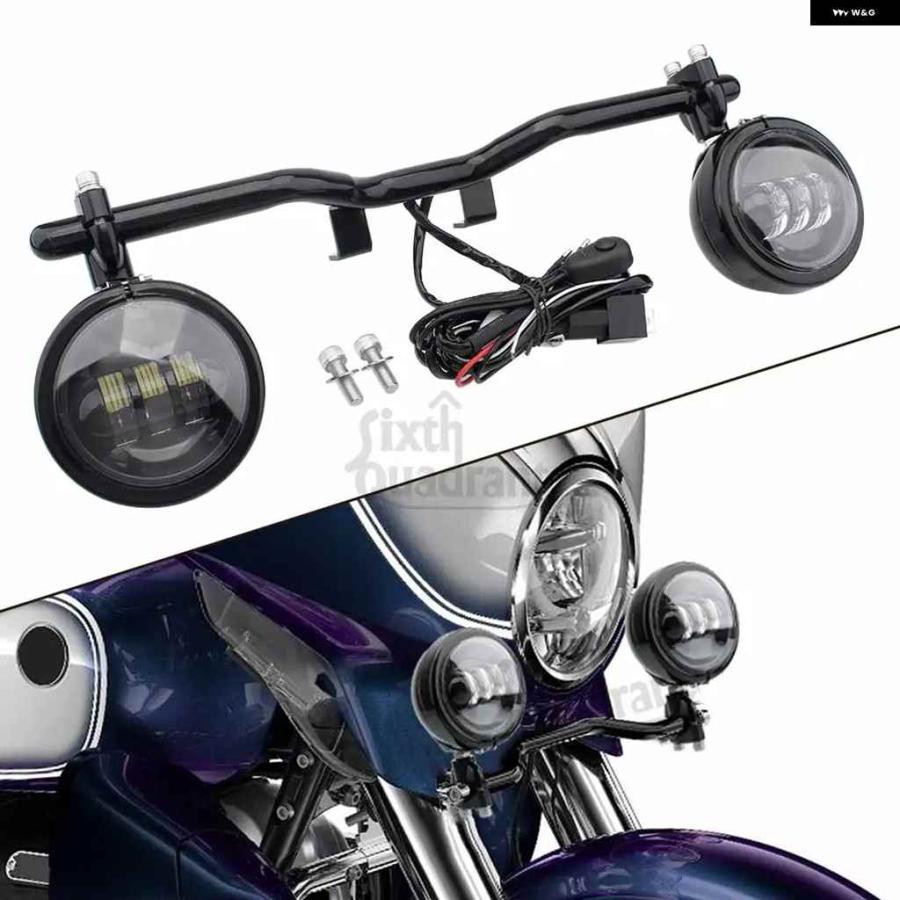 新品未使用　4.5インチバイク用フォグランプ 並行輸入品オートバイ バイク 造アクセサリー フォグランプ 4.5インチ