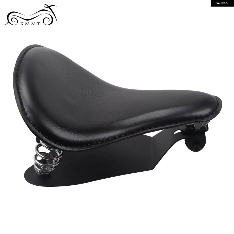 並行輸入品】ブラック合成皮革ソロシート スプリング ブラケット