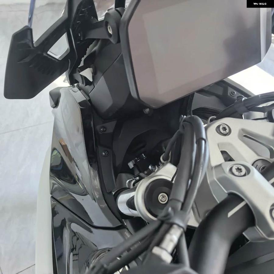 並行輸入品BMW R1300 R1300GS 2023 - 2025 オートバイ コックピット フェアリング パネル アップドラフトウィンドデフレクターカーボンルックの画像