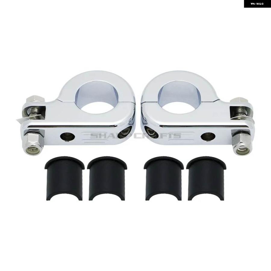 並行輸入品25MM-32MM オートバイ フットペグ エンジン マウント ガード フットレスト ハーレー ホンダ カワサキ ロード キングストリートグライド_7