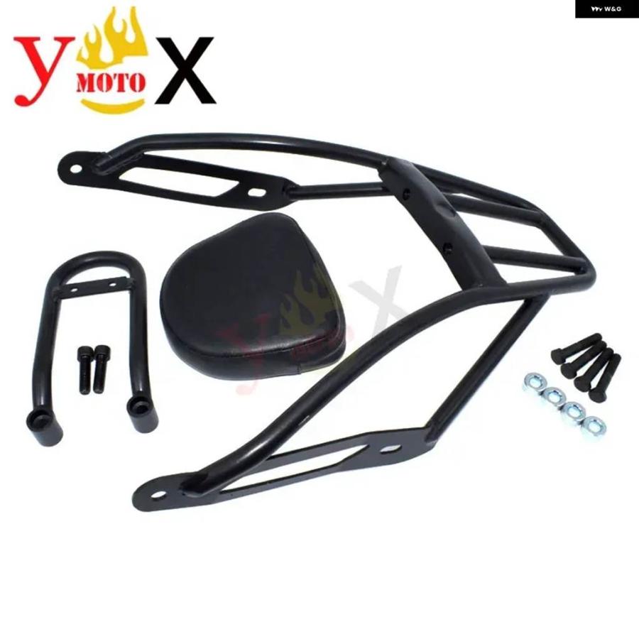 並行輸入品 XG750 XG500 バイク リアラック シーシーバー キャリア サポート バックレスト パッド 付き ハーレー ストリート 750 500 XG 75_4