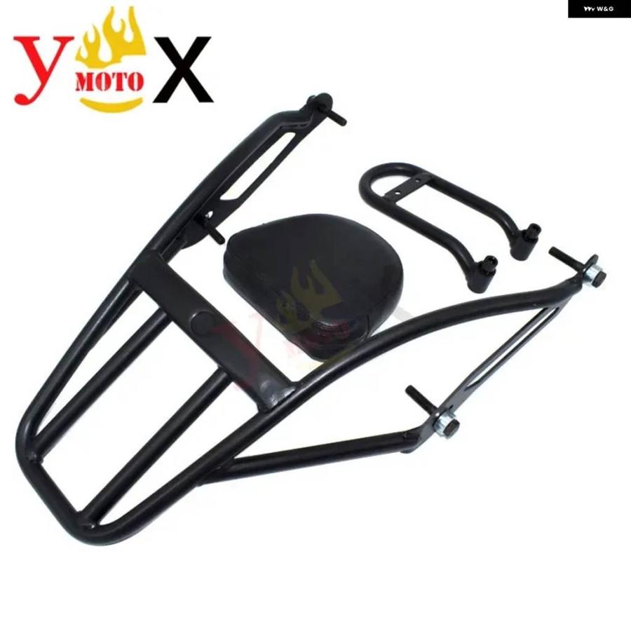並行輸入品 XG750 XG500 バイク リアラック シーシーバー キャリア サポート バックレスト パッド 付き ハーレー ストリート 750 500 XG 75_5