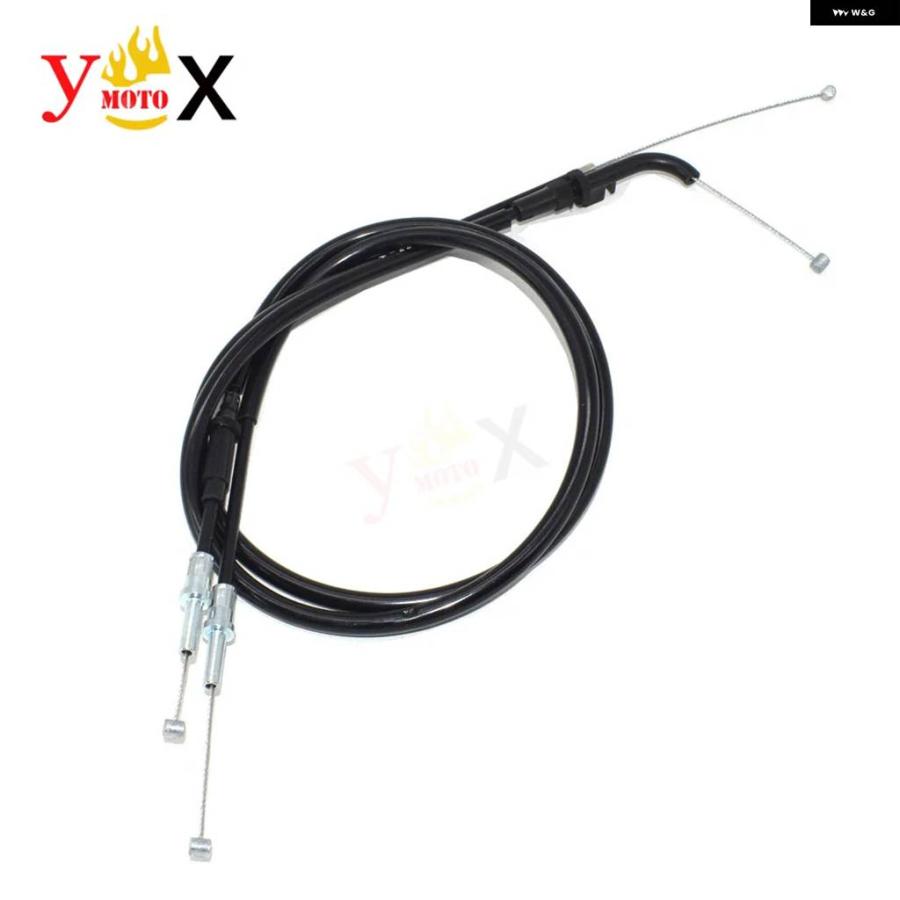 並行輸入品 Z 400 18-24 オートバイ アクセラレーター プッシュ /プル スロットル ケーブル ワイヤーライン カワサキ EX400 Z400 2018-2024の画像