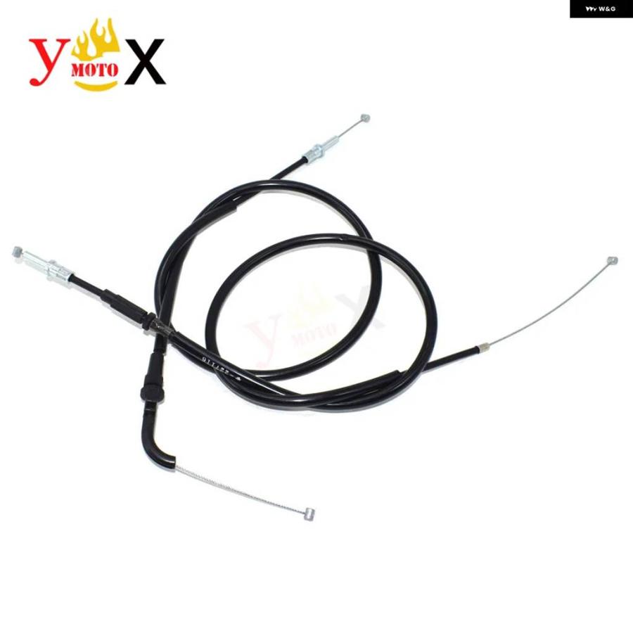 並行輸入品 Z 400 18-24 オートバイ アクセラレーター プッシュ /プル スロットル ケーブル ワイヤーライン カワサキ EX400 Z400 2018-2024の画像