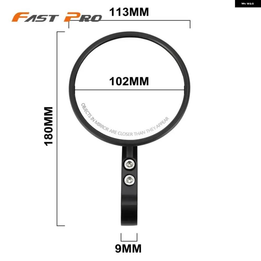 並行輸入品 バックミラー バイク KTM ホンダ ヤマハ EXC CRF CBR 85 250 バイク アルミの画像