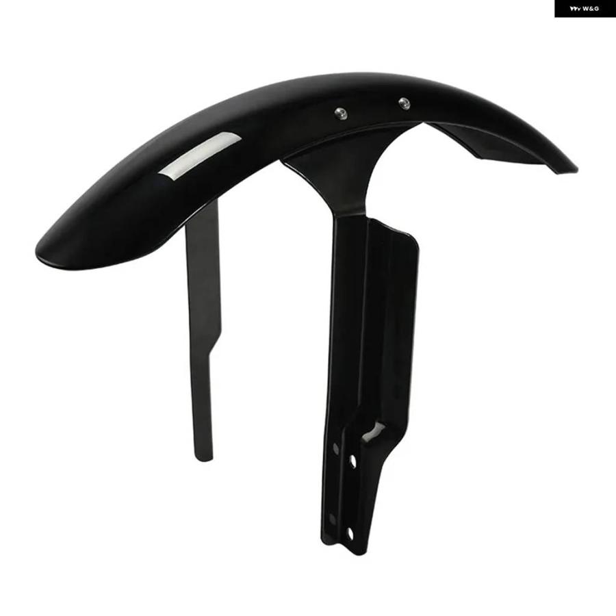 ハーレーFLTRXSTフロントフェンダー 並行輸入品 ビビッドブラックフロントフェンダー ハーレー