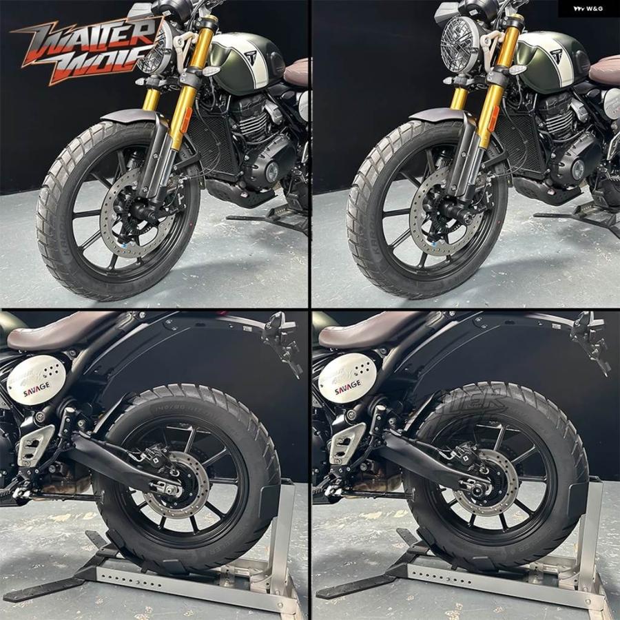 並行輸入品 2025年フォーリングプロテクションスピード400スクランブラー400X バイク フレーム スライダー ガード クラッシュ プロテクター_8