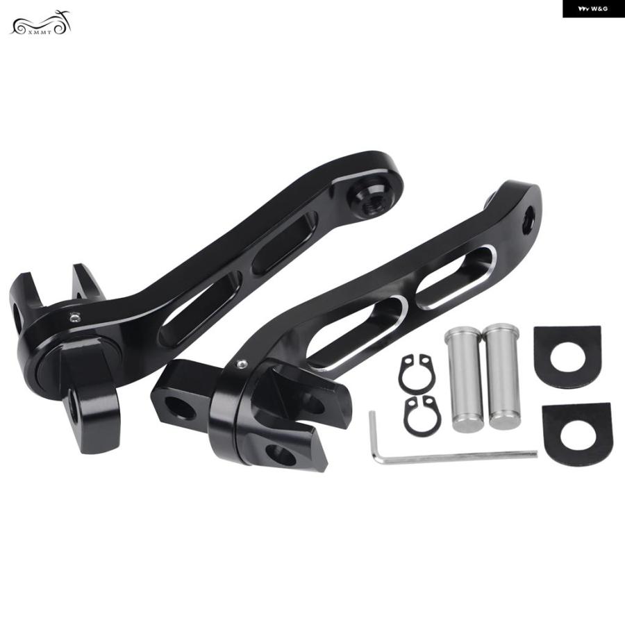 ブランド登録なし - 並行輸入品 自動二輪車 はね除ける牡 マウント フットペグ ヒールレスト 鉤括弧 ハーレー ソフテイル ダイナFXD ファットボブ 運動競技はやりっ子 XL883 XLH883/12