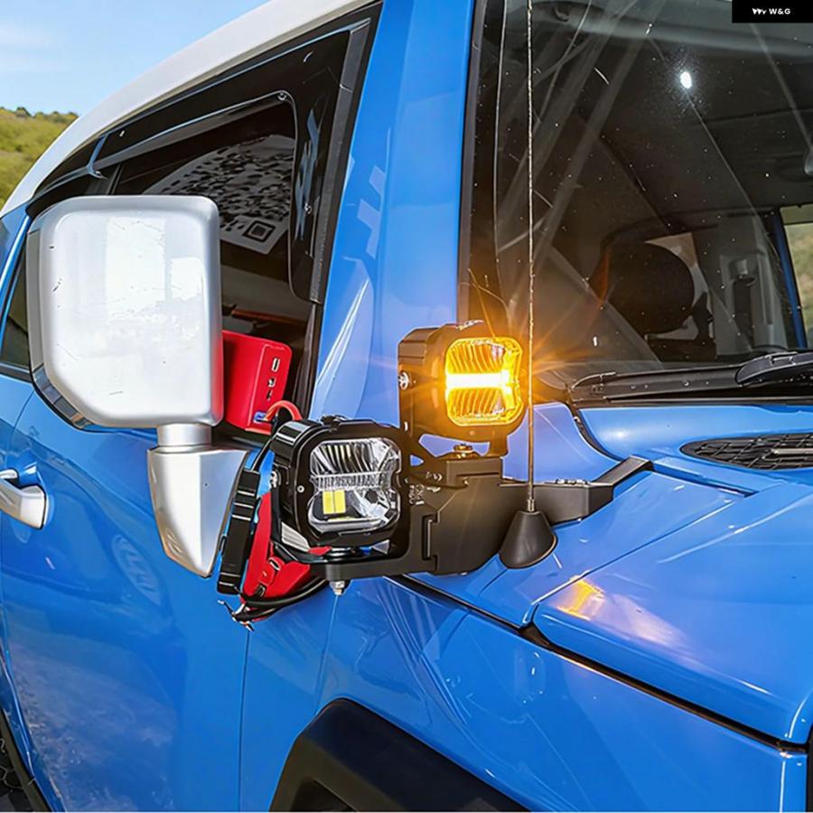 並行輸入品 トヨタ FJ クルーザー 2007-2022 LED ライトバー