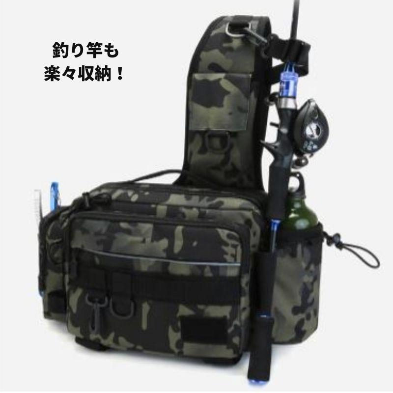 釣り カバン 釣りバッグ ワンショルダー バッグ フィッシング 大 釣り カバン 釣りバッグ ワンショルダー バッグ フィッシング 大