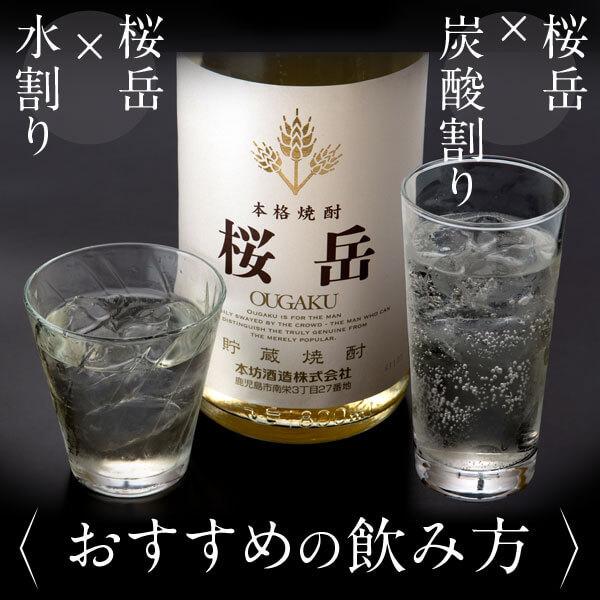 焼酎 麦 1800ml 桜岳 一尋 南洲 3本 飲み比べ セット 高級 お酒 ギフト プレゼント 贈り物 お祝い 誕生日 本坊酒造 | 本坊酒造 | 07