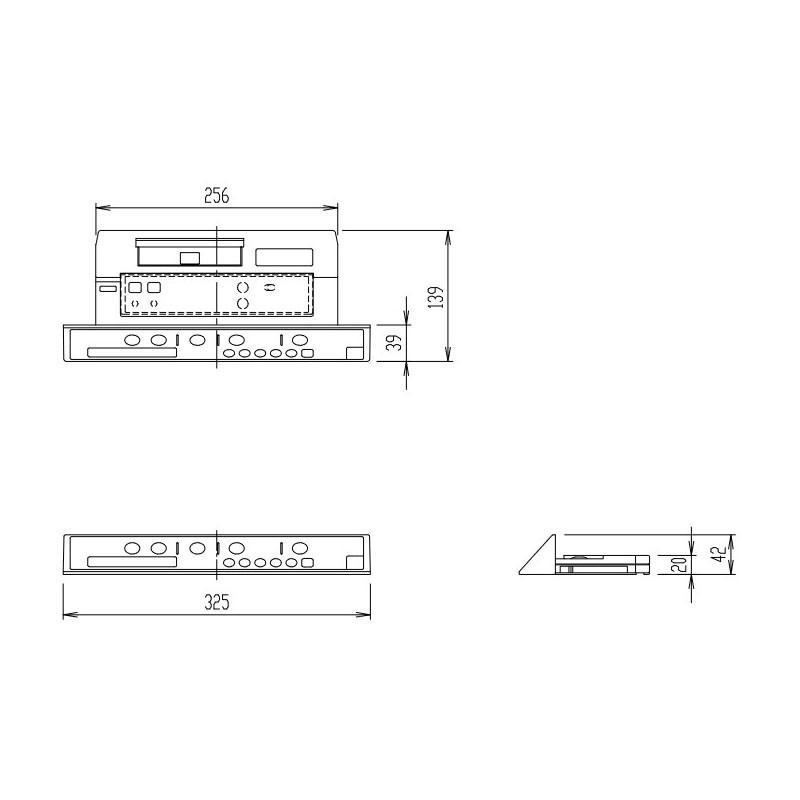 LIXIL（リクシル） 354-1546B シャワートイレ リモコン DV-D113・J213