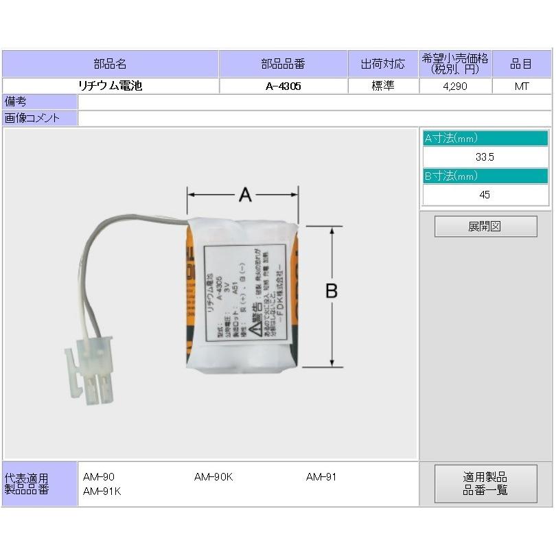 LIXIL（リクシル） A-4305 LIXIL(INAX) 水栓部品 自動水栓(AM-91)用