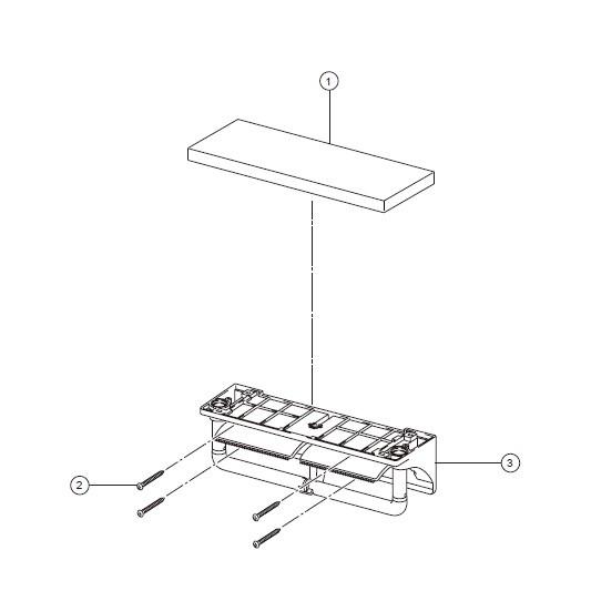 LIXIL（リクシル） LIXIL(INAX) 棚付2連紙巻器 CF-AA64/BN8(オフ