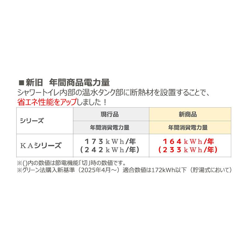 CW-KA32A/色 シャワートイレKAシリーズの画像