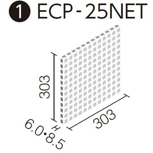 LIXIL(INAX) エコカラットプラス ラグジュアリーモザイク2 25角ネット張り ECP-25NET/LUX11[ケース]｜home-design｜02