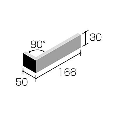 インポート正規品 ニッタイ工業株式会社 外装壁タイル グラデボーダー（接着剤張り工法） GD-6M-40 ボーダー曲り（接着）＜接＞