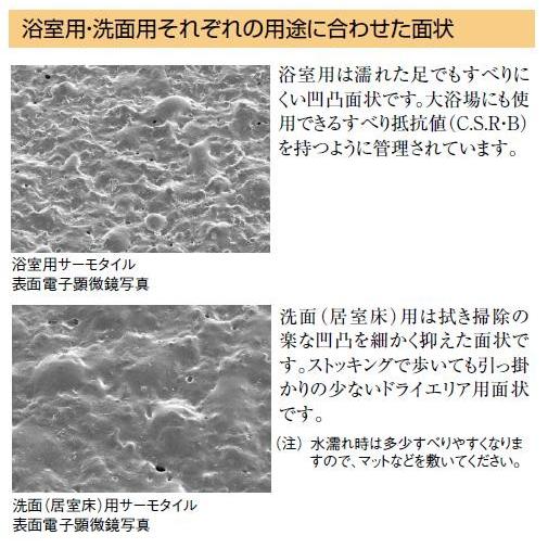 LIXIL(INAX) サーモタイル クォーツ 300角平 IFT-300/QZ-23(内床・壁タイプ)_2