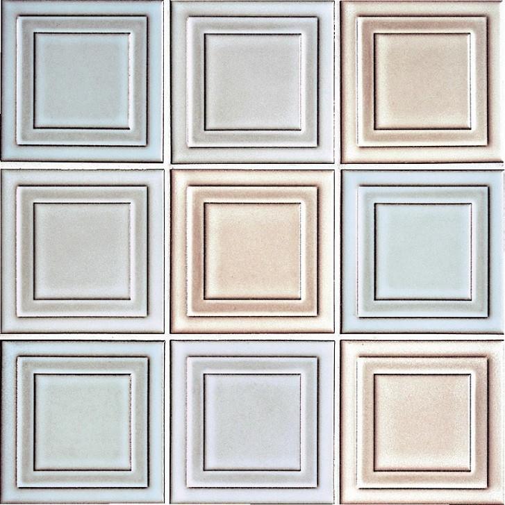 名古屋モザイク デザイン内装壁タイル イストワル 100角平紙貼り  