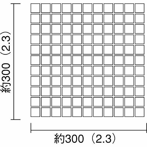 JUM-216 名古屋モザイク ジュメイラ 25mm裏ネット貼り : ホーム