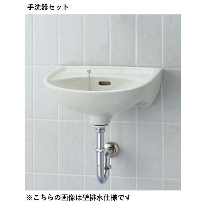 LIXIL（リクシル） L-15BG/BW1+LF-10SAL+KF-30DN+SF-5E 平付大型手洗器