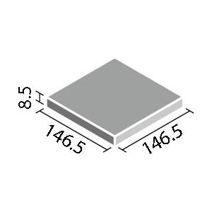 LIXIL(INAX)　ミスティフロアキラミックS　150角平　NPKC-150　F16S　水まわり抗菌床タイル