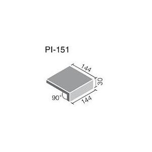 LIXIL(INAX) ピアッツア OXシリーズ 150mm角垂れ付き段鼻[バラ] PI-151/○｜home-design