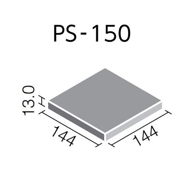 LIXIL（リクシル）製の**150mm角平タイル（PS-150 A-2N） LIXIL（リクシル） LIXIL(INAX) 庵路(あんじ) PS-150/A-2N［ケース