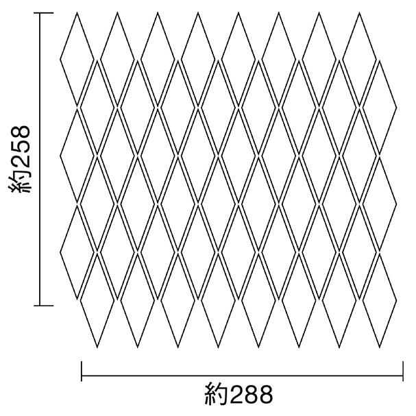PYR-2［ケース］　名古屋モザイク　ピラミス　83×30菱形特殊面状　[裏ネット貼り]　　内装壁タイル｜home-design｜02