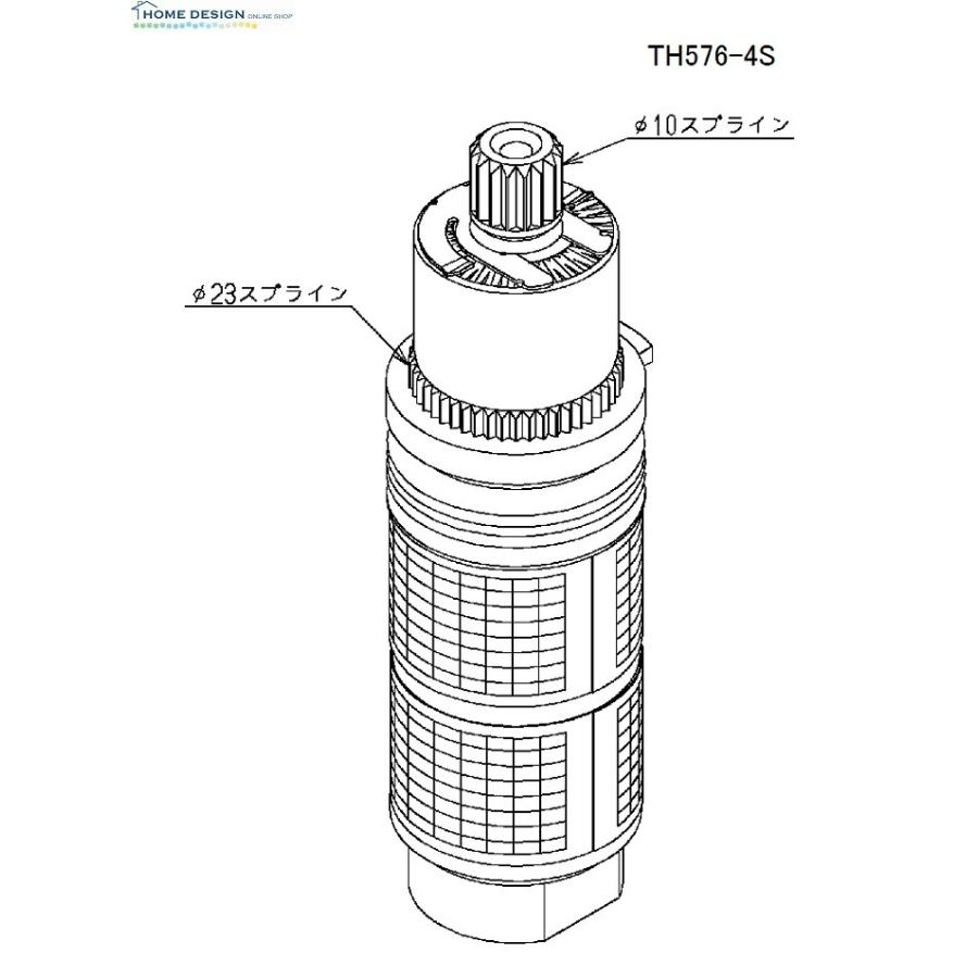 TOTO TH576-4S TOTO サーモユニット部(TMF49型用) 温度調節 TOTO TH576-4S TOTO サーモユニット部(TMF49型用) 温度調節
