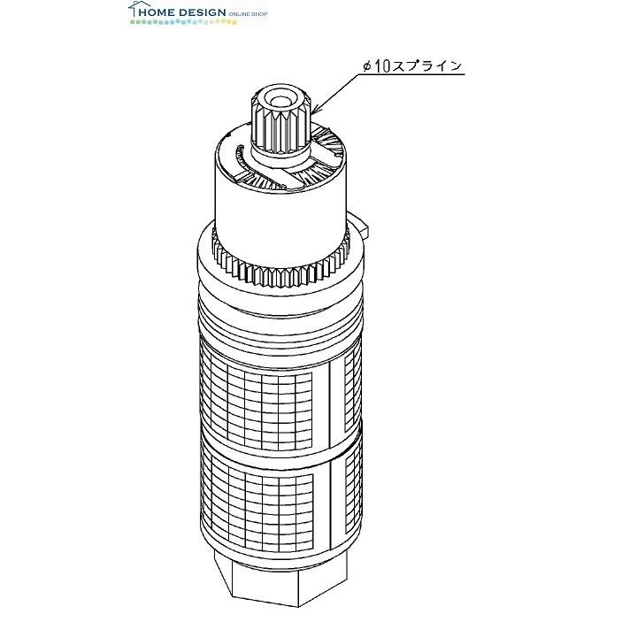 TOTO 埋込みサーモ水栓用 温度調節ユニット部 TH576-5R｜home-design｜02